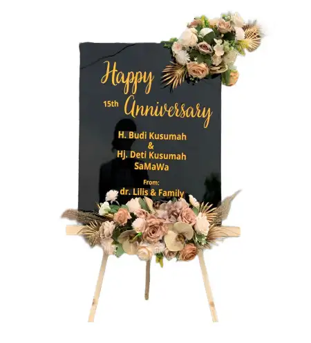 Papan Bunga Akrilik Kedunguter